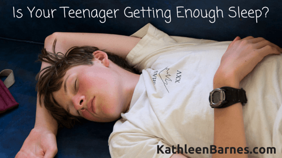 On Teen Sleep Needs 110