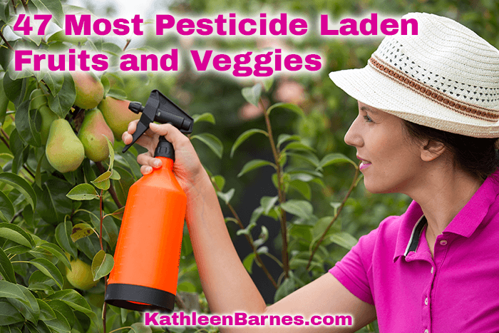 pesticide laden fruits and veggies
