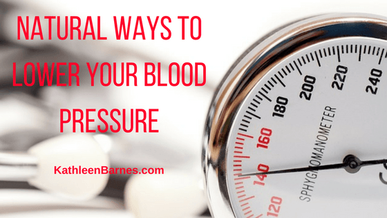 lower your blood pressure