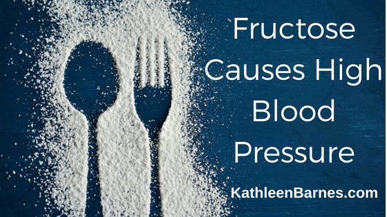 fructose causes high blood pressure