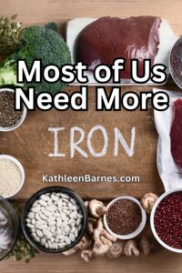 need more iron