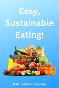 easy steps for a healthy sustainable diet