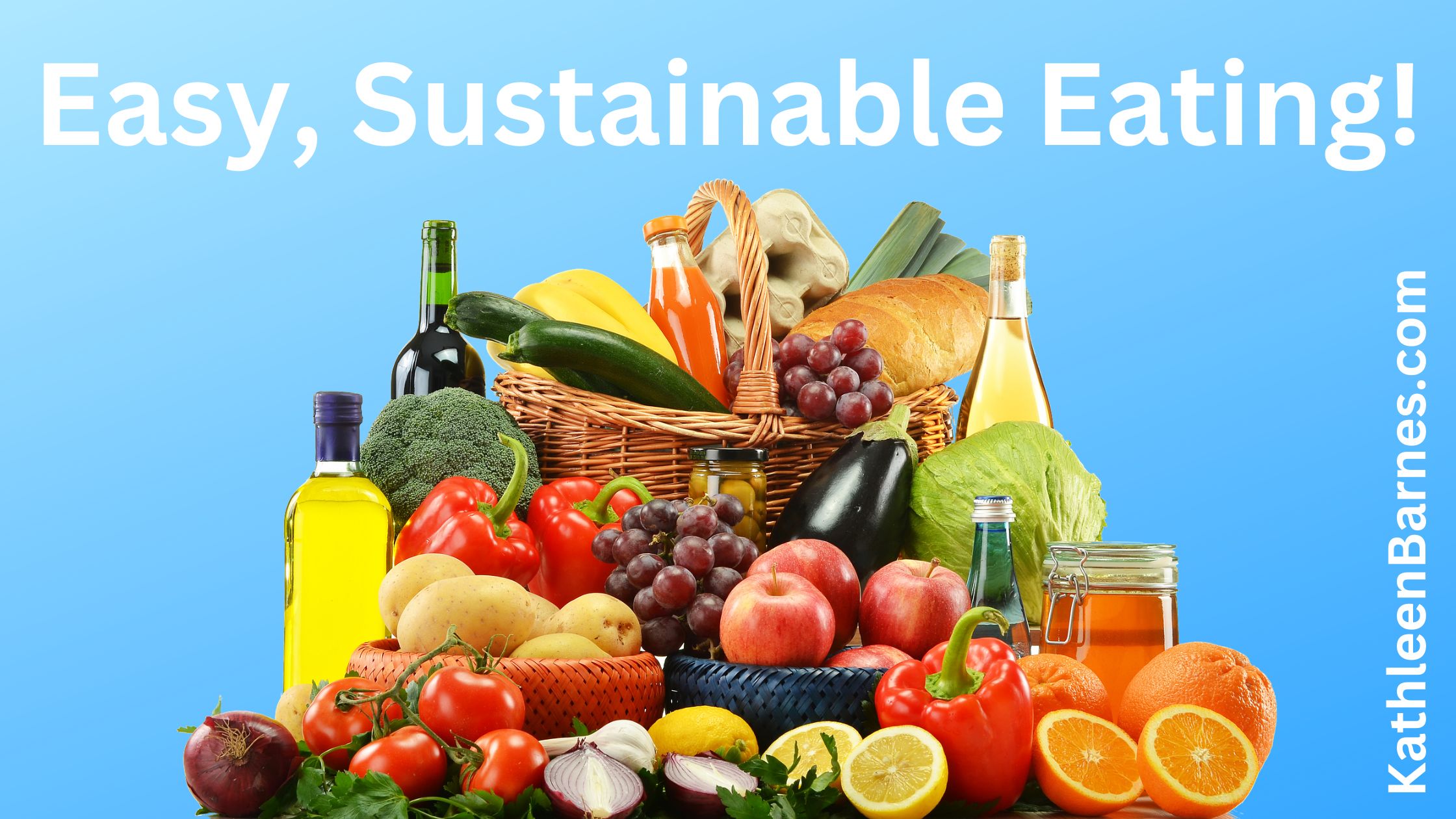 easy steps for a healthy sustainable diet