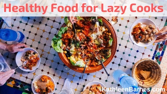 healthy food for lazy cooks