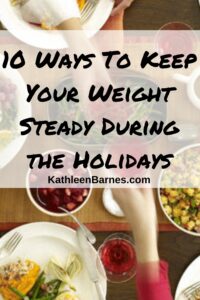 weight steady during holidays