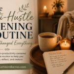 The Anti-Hustle Evening Routine That Changed Everything anti hustle evening routine